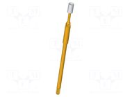 Test needle; Spring compression: 4mm; 5.3mm; 8A; plastic; Ø: 2.3mm INGUN