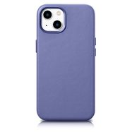 iCarer Case Leather Case Cover for iPhone 14 Light Purple (WMI14220705-LP) (MagSafe Compatible), iCarer