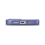 iCarer Case Leather Case Cover for iPhone 14 Light Purple (WMI14220705-LP) (MagSafe Compatible), iCarer
