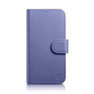 iCarer Wallet Case 2in1 Cover iPhone 14 Plus Anti-RFID Leather Flip Case Light Purple (WMI14220727-LP), iCarer