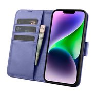 iCarer Wallet Case 2in1 Cover iPhone 14 Plus Anti-RFID Leather Flip Case Light Purple (WMI14220727-LP), iCarer
