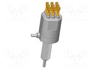 Adapter; 150A; Max contact res: 1mΩ; HCM-667; screw-in; 61.3mm INGUN
