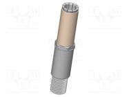 Connector; 200A; Contact plating: silver plated; Contacts: CuBe INGUN
