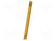 Test probe socket; Contact plating: gold-plated; KS-112; L: 33mm INGUN