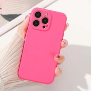 Silicone case iPhone 14 Plus silicone case pink, Hurtel
