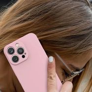 Silicone case iPhone 14 Plus silicone case purple, Hurtel