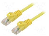 Patch cord; RJ45 plug,both sides; U/UTP; 5e; stranded; CCA; 10m LANBERG