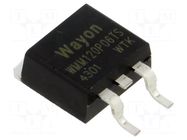 Transistor: P-MOSFET; unipolar; -60V; -120A; Idm: -480A; 183.8W WAYON