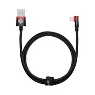 Baseus MVP 2 Elbow angled cable with side USB / Lightning plug 1m 2.4A red (CAVP000020), Baseus
