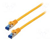 Patch cord; RJ45 plug,both sides; S/FTP; 6a; stranded; CCA; 10m LANBERG