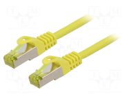 Patch cord; RJ45 plug,both sides; S/FTP; 6a; stranded; Cu; 1.5m LANBERG