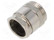 Cable gland; PG16; IP54; brass; metallic; Resistance to: UV rays LAPP