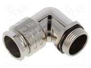 Cable gland; angular; PG13,5; IP55; zinc alloy; metallic LAPP