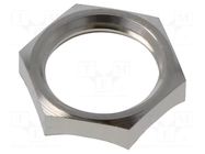 Nut; with earthing; M16; lead free; brass; Thread: metric LAPP