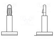 PCB distance KEYSTONE