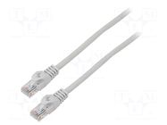 Patch cord; U/UTP; Cat: 6; RJ45 plug,both sides; stranded; CCA; 10m LANBERG
