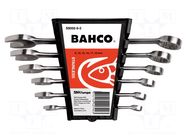 Wrench-set; combination spanner; stainless steel; 6pcs. BAHCO