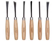 Kit: chisels; wood; 6pcs. IRIMO