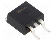 Transistor: N-MOSFET; unipolar; 100V; 53.7A; Idm: 340A; 108.7W WAYON