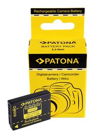 Battery f. Panasonic Lumix DMC-TZ6 TZ7 ZS1 ZS3 DMW-BCG10E, PATONA