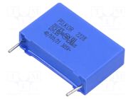 Capacitor: polypropylene; X2; 470nF; 275V; THT; ±20%; 22.5mm PILKOR