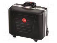 Case; tool case; with wheels; Body dim: 490x270x460mm PARAT