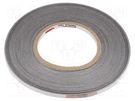 Tape: electrically conductive; W: 6mm; L: 50m; Thk: 0.11mm; grey 3M
