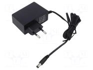 Power supply: switching; mains,plug-in; 24VDC; 1A; 24W; 86.5% ESPE