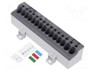 Splice terminal: distribution block; Entrelec TE Connectivity