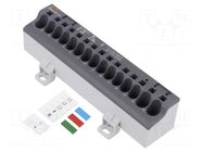 Splice terminal: distribution block; Entrelec TE Connectivity