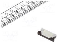 Connector: FFC/FPC; SMT; 50V; 0.4A; PIN: 6; Mat: thermoplastic; ZIF GCT