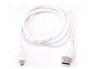 Accessories: connection cable; white; 1m RASPBERRY PI
