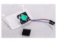 Accessories: fan; SC0192-9,SC0193-9,SC0194-9,SC0195-9 RASPBERRY PI