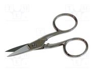 Scissors; straight; 90mm C.K