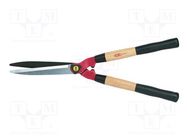 Cutters; for hedge; L: 600mm; Blade length: 200mm C.K