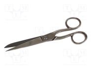 Scissors; straight; 155mm C.K