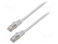 Patch cord; RJ45 plug,both sides; F/UTP; 5e; stranded; CCA; 10m LANBERG