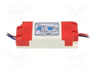 Power supply: switching; LED; 12W; 12VDC; 1A; 220÷240VAC; IP20 QOLTEC