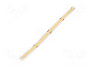 COB LED tape; white neutral; LED/m: 480; 10mm; IP20; 180°; 12W/m POS