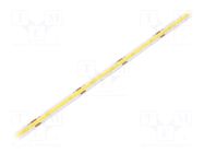 COB LED tape; white; LED/m: 320; 8mm; IP20; 180°; 8W/m; CRImin: 90 POS