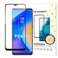 Wozinsky Full Glue Tempered Glass Tempered Glass for TCL 20 SE 9H Full Screen with Black Frame, Wozinsky