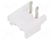 Connector: wire-board; socket; male; PIN: 2; EH; 3A; 250V; angled; THT JST