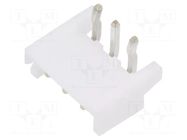 Connector: wire-board; socket; male; PIN: 3; EH; 3A; 250V; angled; THT JST