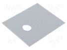 Heat transfer pad: silicone; TO220; Thk: 0.23mm; 900mW/mK; 5kV ALUTRONIC