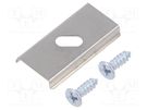 Flexible mounting plate U; 20pcs; stainless steel TOPMET
