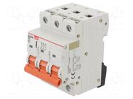 Circuit breaker; 230/400VAC; Inom: 25A; Poles: 3; Charact: B; 6kA LS ELECTRIC