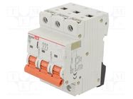 Circuit breaker; 230/400VAC; Inom: 20A; Poles: 3; Charact: C; 6kA LS ELECTRIC