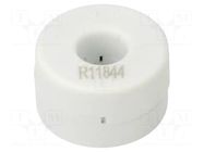 Ferrite: toroidal; Ni-Zn ferromagnetic; Øout: 22mm; Øint: 7.7mm KEMET