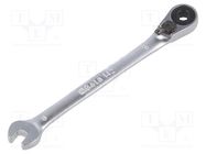 Wrench; combination spanner,with ratchet; 6mm BETA