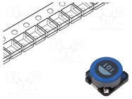 Inductor: ferrite; SMD; 100uH; 0.45A; 450mΩ; ±20%; SLF TDK